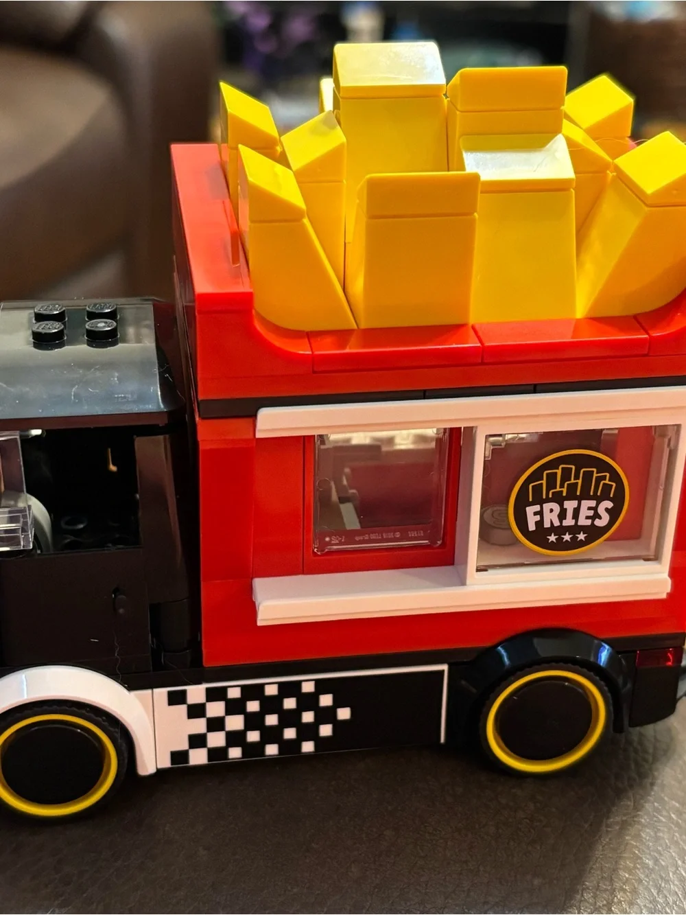 Complete Lego City 60488 Fries Food Truck set-complete with figs and instruction